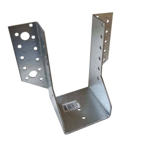 Sabot de Charpente à Ailes Extérieures 76x152x4,0 – Acier, Norme de Construction – Résistance et Stabilité - ALSAFIX