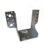 Sabot de Charpente à Ailes Extérieures 80x460x4,0 – Acier, Résistant et Durable – ALSAFIX - ALSAFIX