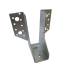 Sabot de Charpente à Ailes Extérieures 140x350x4,0 – 140x350 mm, Épaisseur 4 mm – Résistance et Stabilité - ALSAFIX