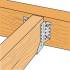Sabot de Charpente à Ailes Extérieures 160x380 mm – Acier, Résistant et Durable – ALSAFIX - ALSAFIX
