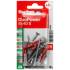 100 Chevilles Multimatériaux Nylon Sfx - 6x30 mm - D-Work