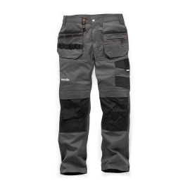 Pantalon de Travail Graphite Trade Flex Taille 40 R - Confort Optimal - Idéal pour Professionnels - Scruffs