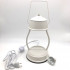 Candle warmer Ht. 16 cm "CLARA 502" GU10 230V dimmable lamp for scented candles D-Work
