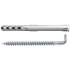 25 Chevilles ST K 10-100 – 10 mm – Fixation Sécurisée et Durable - ALSAFIX