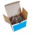 Pointe Annelée INOX A4 en Vrac 25/28 x 25 mm – Tête Bombée, Seau de 5 kg – Résistante et Durable - ALSAFIX