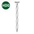 Pointe en Vrac Tête Homme Galvanisée - 2x40 mm en Seau de 5 kg - D-Work