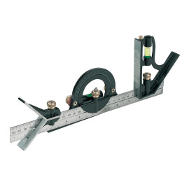 Équerre Multifonction 300 mm – Précision et Polyvalence – Outil Indispensable pour Bricoleurs - Silverline