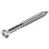 Pointe en Vrac Tête Extra Large Annelée Inox A4 - 2.8/3.1x50 mm - 1 kg - D-Work