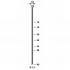 Pointe Annelée en Vrac Tête Plate Inox A4 - 28/31x30 mm - 1 kg - D-Work