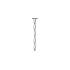 Pointe en Vrac Tête Plate Carré Torsadé (Ct) - 6.5x200 mm - 5 kg - D-Work
