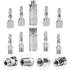 Raccord Compresseur Haute Pression 1/4" Femelle – Pas Inversé – Connexion Fiable et Durable - ALSAFIX