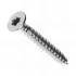 500 Vis Bois Tête Fraisée Galvanisées Résinées Tx 10 - 3x15 mm - D-Work