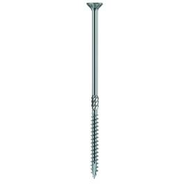 200 Vis Bois Tête Fraisée Galvanisées Résinées Tx 25 - 5x60 mm - D-Work