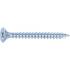 100 Vis Bois Tête Fraisée Galvanisées Résinées Tx 25 - 5x100 mm - D-Work