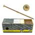200 Vis Bois Tête Fraisée Galvanisées Résinées Tx 30 - 6x80 mm - D-Work