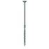 100 Vis à Tête Fraisée D.6 x 140 mm – Galvanisées Résinées TX 30 – Fixation Sécurisée et Durable - ALSAFIX