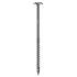 50 Vis à Tête Fraisée D.8 mm x 180 mm – Galvanisées, TX 40 – Fixation Solide et Durable - ALSAFIX