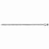 50 Vis à Tête Fraisée D.8 mm x 240 mm – Galvanisées, TX 40 – Fixation Solide et Durable - ALSAFIX