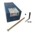 50 Vis à Tête Fraisée D.8 mm x 200 mm – Galvanisées, TX 40 – Fixation Sécurisée et Durable - ALSAFIX