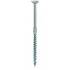 50 Vis à Bois Tête Fraisée D.8 mm x 360 mm – Galvanisées, TX 40 – Fixation Solide et Durable - ALSAFIX