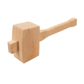 Maillet en Bois 115 mm - Outil de Frappe Précis - Idéal pour Menuiserie - Silverline