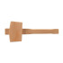 Maillet en Bois 115 mm - Outil de Frappe Précis - Idéal pour Menuiserie - Silverline