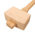 Maillet en Bois 115 mm - Outil de Frappe Précis - Idéal pour Menuiserie - Silverline