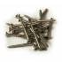 200 Vis Bois Tête Fraisée Inox A2 Tx 25 - 5x60 mm - D-Work