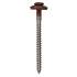 100 Vis à Bois 4,5 x 80 mm – Inox Marron Cuivré, TX 20 – Résistantes et Durables - ALSAFIX
