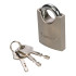 Cadenas en Acier à Anse Protégée 50 mm – Sécurisé et Résistant – Protection Optimale pour Vos Biens - Silverline
