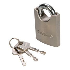 Cadenas en Acier à Anse Protégée 50 mm – Sécurisé et Résistant – Protection Optimale pour Vos Biens - Silverline