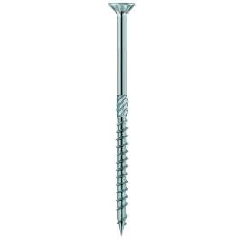 50 Vis à Bois Tête Large Bombée D.8 x 100 mm – Galvanisées, TX 40 – Fixation Solide et Durable - ALSAFIX