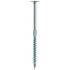 100 Vis à Bois Tête Large Bombée D.6 x 220 mm – Galvanisées, TX 30 – Fixation Sécurisée et Durable - ALSAFIX
