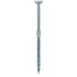 50 Vis à Bois Tête Large Bombée D.8 x 80 mm – Galvanisées, TX 40 – Fixation Solide et Durable - ALSAFIX