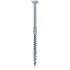 50 Vis à Bois Tête Large Bombée D.8 x 240 mm – Galvanisées, TX 40 – Fixation Solide et Durable - ALSAFIX