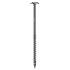 50 Vis Bois Tête Large Bombée Galvanisées+ Tx 30 - 8x340 mm - D-Work