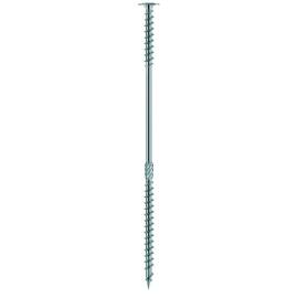 50 Vis Bois Double Filet Tête Large Fraisée D.8 x 255 mm – Galvanisées, TX 40 – Fixation Sécurisée et Durable - ALSAFIX