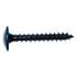 500 Vis de Penture Zinguée Noire Tx 30 - 6x25 mm - D-Work