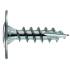 100 Vis à Bois pour Pied de Poteau D.8 mm x 40 mm – Galvanisées, TX 40 – Fixation Solide et Durable - ALSAFIX