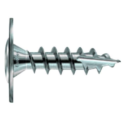 100 Vis à Bois pour Pied de Poteau D.8 mm x 40 mm – Galvanisées, TX 40 – Fixation Solide et Durable - ALSAFIX
