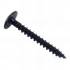 500 Vis de Penture D.6 x 25 mm – Zinguée Noire, TX 30 – Fixation Sécurisée et Durable - ALSAFIX