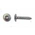 500 Vis de Penture Zinguée Blanc Tx 30 - 6x35 mm - D-Work
