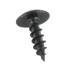 500 Vis de Penture Zinguée Noire Tx 30 - 6x30 mm - D-Work