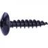 500 Vis de Penture Zinguée Noire Tx 30 - 6x30 mm - D-Work