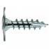 100 Vis à Bois pour Pied de Poteau D.8 mm x 40 mm – Galvanisées, TX 40 – Fixation Solide et Durable - ALSAFIX