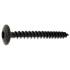 500 Vis de Penture Zinguée Noire Tx 30 - 6x35 mm - D-Work