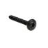 200 Vis de Penture Zinguée Noire Tx 30 - 6x50 mm - D-Work