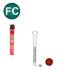 Pack de 2 Clous Scrail 200 cl – D.2,5 x 50 mm + 2 Cartouches de Gaz 80 ml – Fixation Efficace et Pratique - ALSAFIX