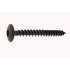 500 Vis de Penture D.6 x 40 mm – Zinguée Noire, TX 30 – Fixation Sécurisée et Durable - ALSAFIX