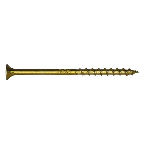800 Vis à Bois Galvanisées en Bandes D.6 x 160 mm – Acier Galvanisé, Résistantes à la Corrosion – Fixation Sécurisée - ALSAFIX